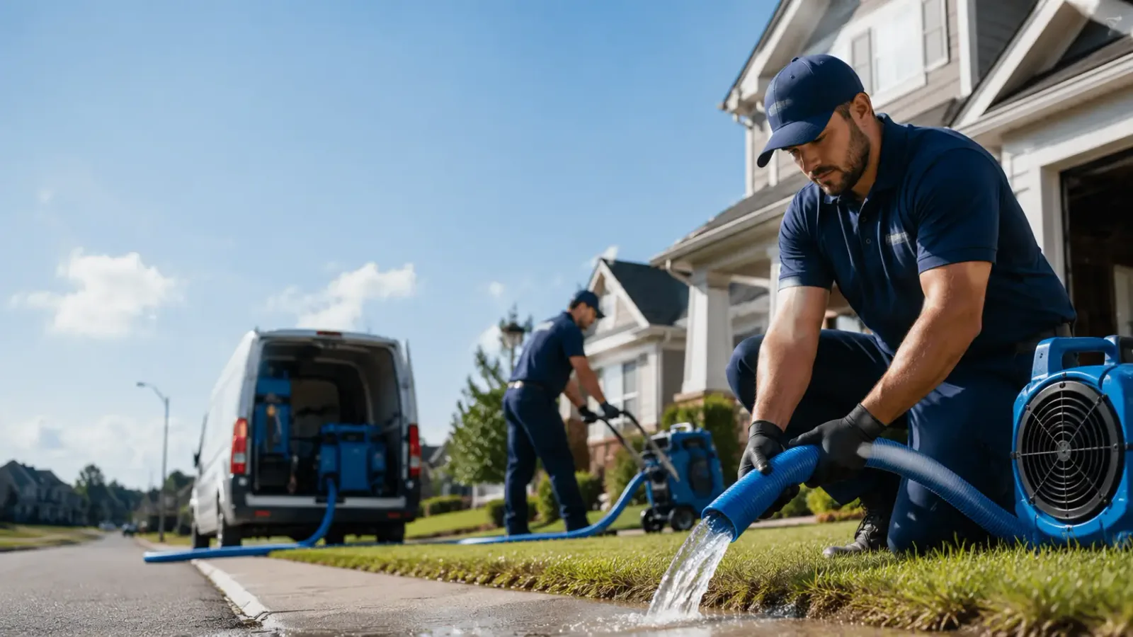 Flood Damage Restoration in Dola, OH